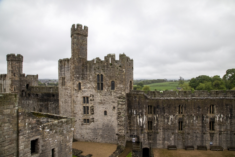 Caernarfon Castle Wales May 2019